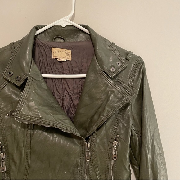 FAUX LEATHER MOTO JACKET - Picture 9 of 9